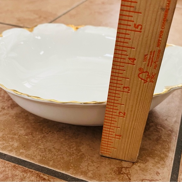 Hutschenreuther Selb Vintage Plates Ivory, Gold, Teal, Bavaria Of 6 - Picture 11 of 15